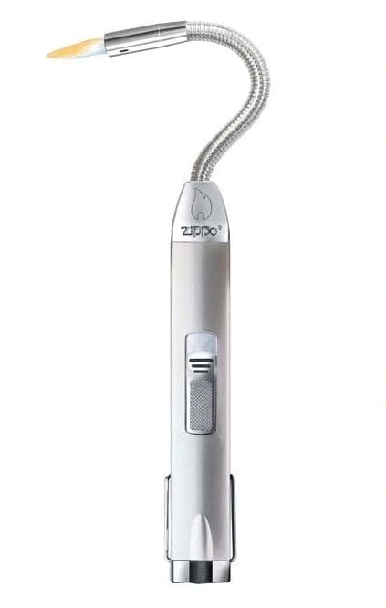 A close up of an electric toothbrush on a white background